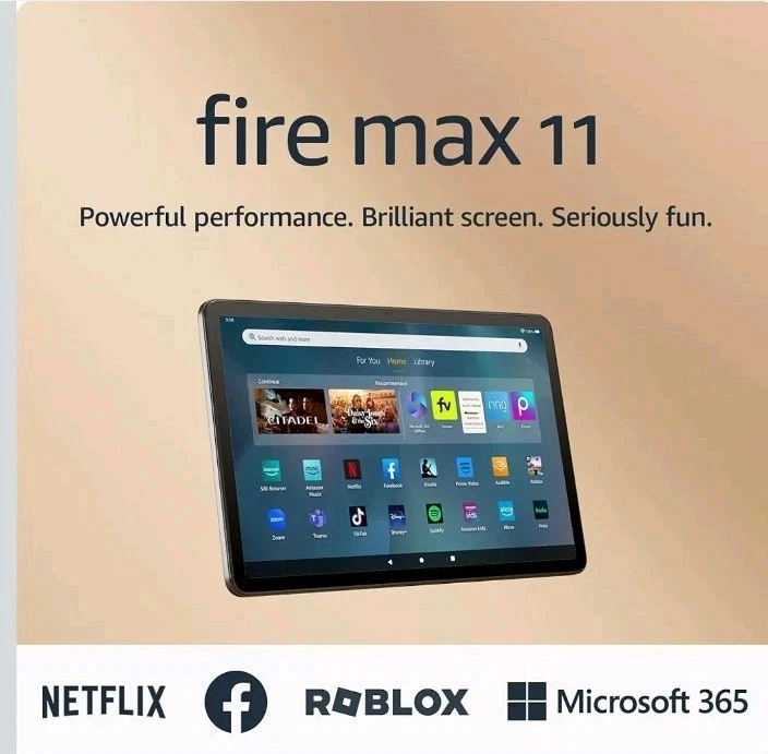 New Amazon Fire Max 11 128G most powerful tablet 2k display 13th generation  - Image 2 of 3