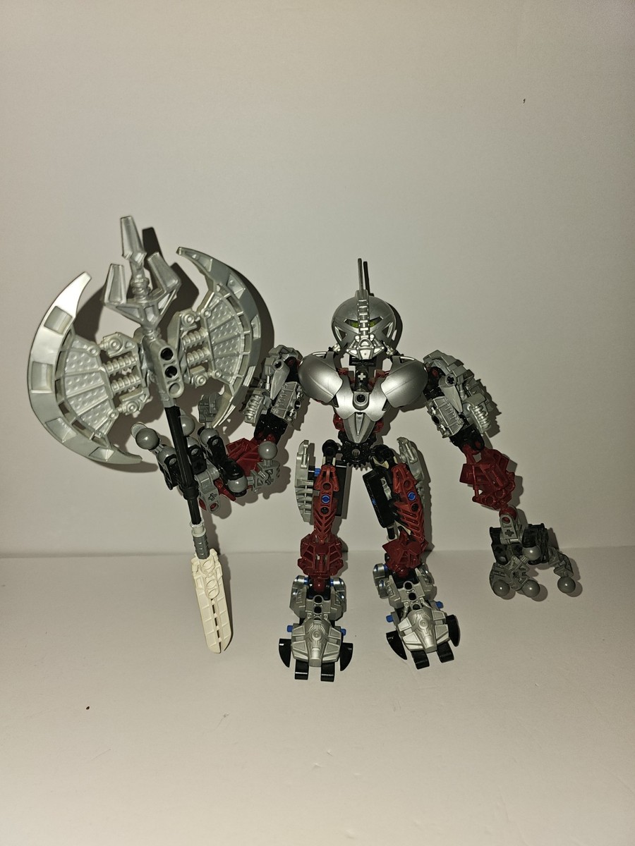Bionicle AXONN 8733 Warrior Titan Complete w/ Mask of Truth, Giant