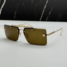 Versace Rimless Sunglasses Versace VE2245 60 13 145 1002/73 Urban Chic Shades
