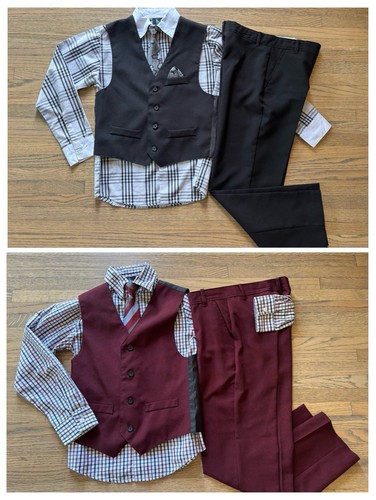Young Kings Steve Harvey 4 Piece Suits size 10