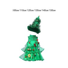 M&auml;dchen Weihnachtsbaum Kost&uuml;m Kleidung Deko s&uuml;&szlig; Cosplay f&uuml;r Kleid Party