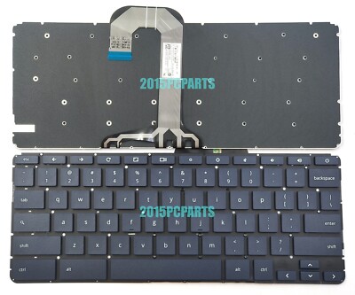 New HP Chromebook 14 G5 Keyboard US Dark Blue | eBay