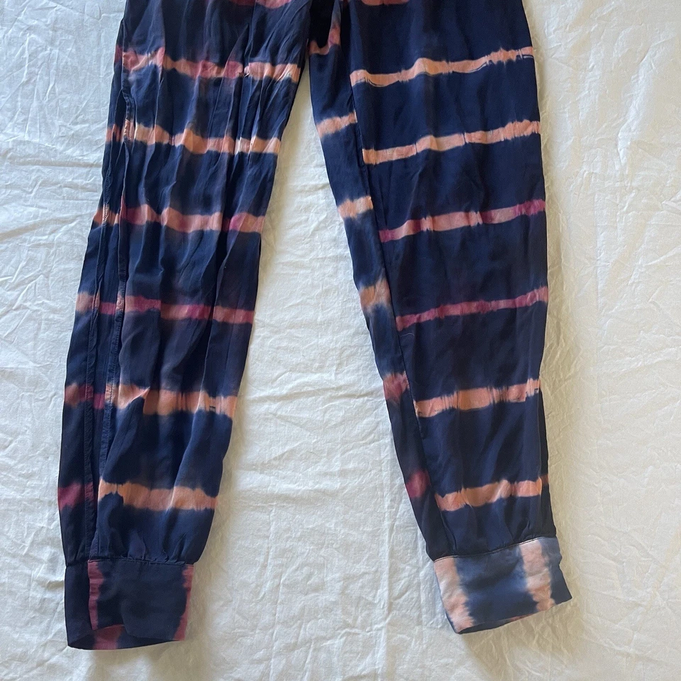 Macacão feminino Olivaceous Tie Dye Halter tamanho pequeno - Imagem 4 de 4