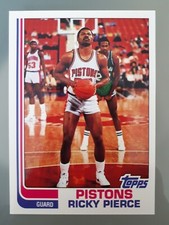 1992-93 Topps Archives 1982 Ricky Pierce Rookie #28 Detroit Pistons NBA Lesen!