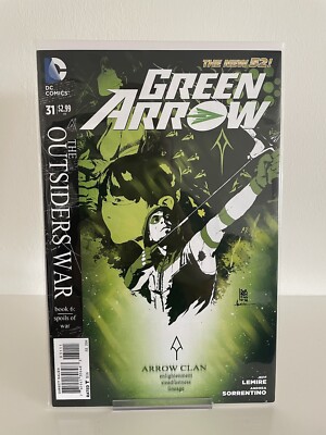 Green Arrow The New 52 #31 DC Comics US Heft Top Zustand bagged and Boarded