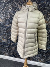 Pyrenex Cream Puffer Coat Womens Size Small (refr7)