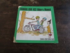 Yamaha 650 XS2 650 XS2 1971 Rider's Manual Owner's Manuale del conducente Manuale di bordo