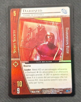VS System TCG - Darkseid /Heart of Darkness - DJL-118 Foil ita