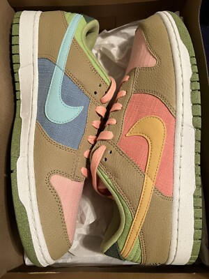 Nike Dunk Low Retro SE NN DM0583-800 Sun Club Arctic Orange US Size 10.5M/ 12W