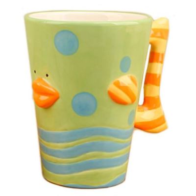 Ceramic Fun Tropical Fish Shape Mug - Cat Lovers Gift