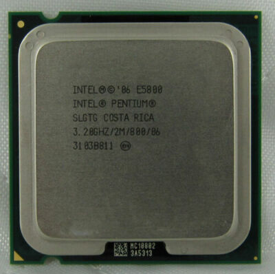 Intel Pentium E5800 Prozessor Dual Core @3,2 GHz LGA 775 (Sockel T)