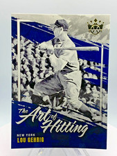 2022 Panini Diamond Kings - The Art of Hitting Lou Gehrig #AH-4