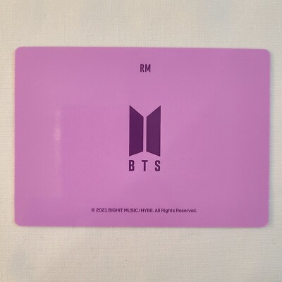 BTS OFFICIAL MERCH BOX #5 Photo card, Magnet RM JIN SUGA J-HOPE