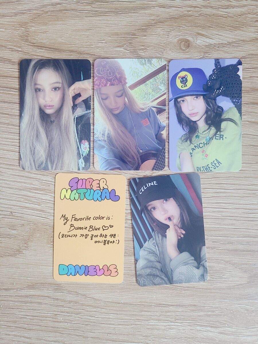 DANIELLE Official Photocard NEWJEANS Album [Supernatural DANIELLE Official Photocard NEWJEANS Album [Supernatural