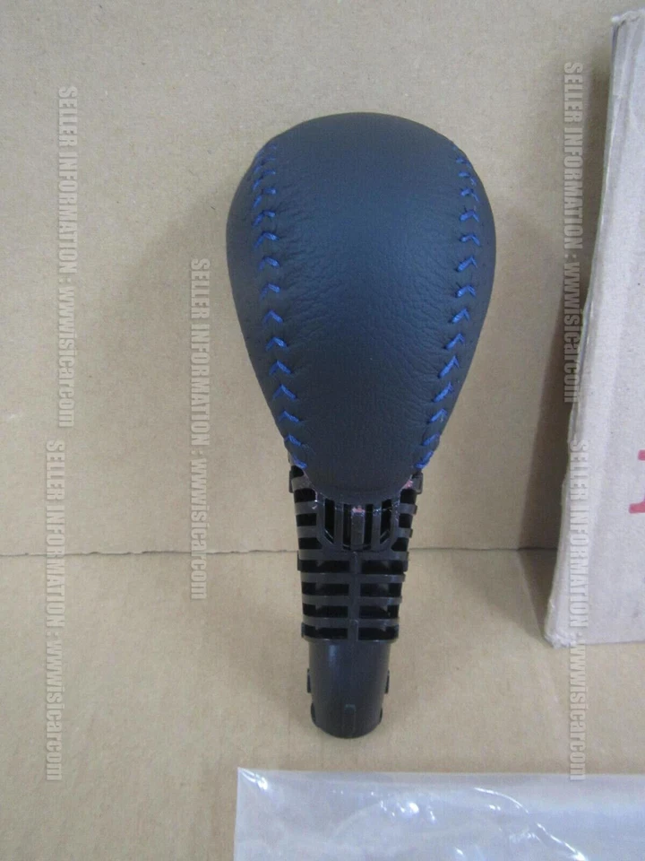 HONDA FIT GP1 GP4 FIT HYBRID RS AUTO SHIFT KNOB 54131-TF0-A82ZE BLUE STITCH JDM - Image 3 of 4