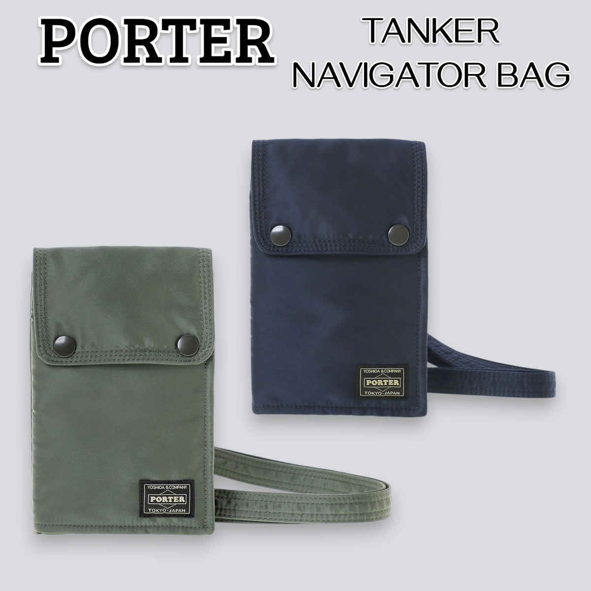 PORTER YOSHIDA TANKER NAVIGATOR BAG 622-19843 Unisex Made in PORTER YOSHIDA TANKER NAVIGATOR BAG 622-19843 Unisex Made in