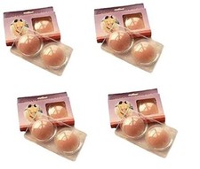 Women's Silicone Adhesive Nipple Covers Gel Petals Pasties Bra Pad Combo 4