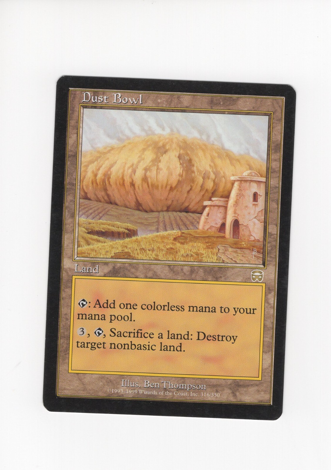 Dust Bowl Mercadian Masques LP surface MTG Magic the Gathering  d