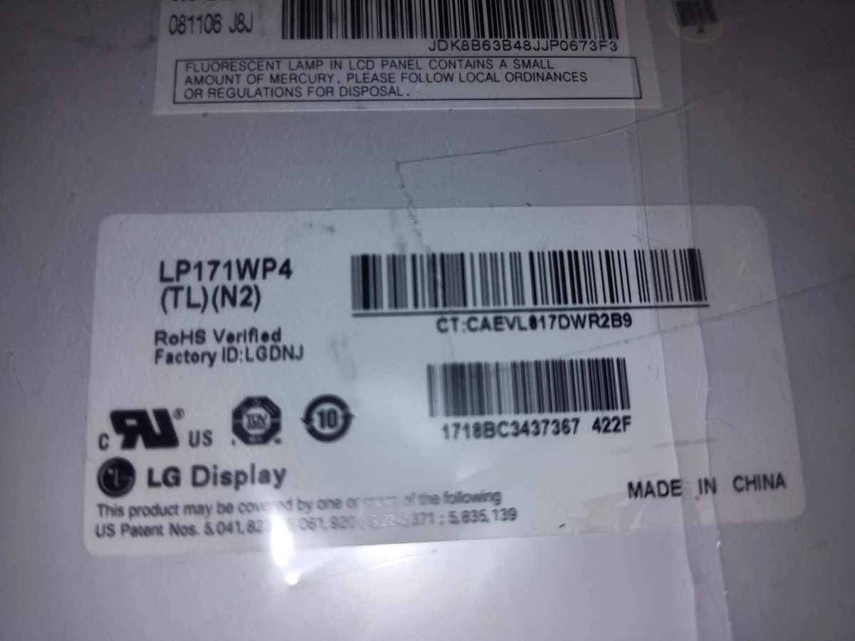 Écran LCD Brillant 17" LG Philips WXGA 1440x900 - Neuf, Prêt à Expédier