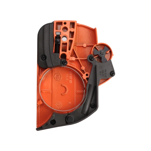 Cubierta lateral embrague freno cadena para motosierra 544097902 544097901 Husqvarna 445 450 - Imagen 6 de 8