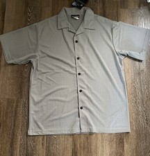 Men’s Vintage 2000’s ODO Shirt XL Gray Made in the USA