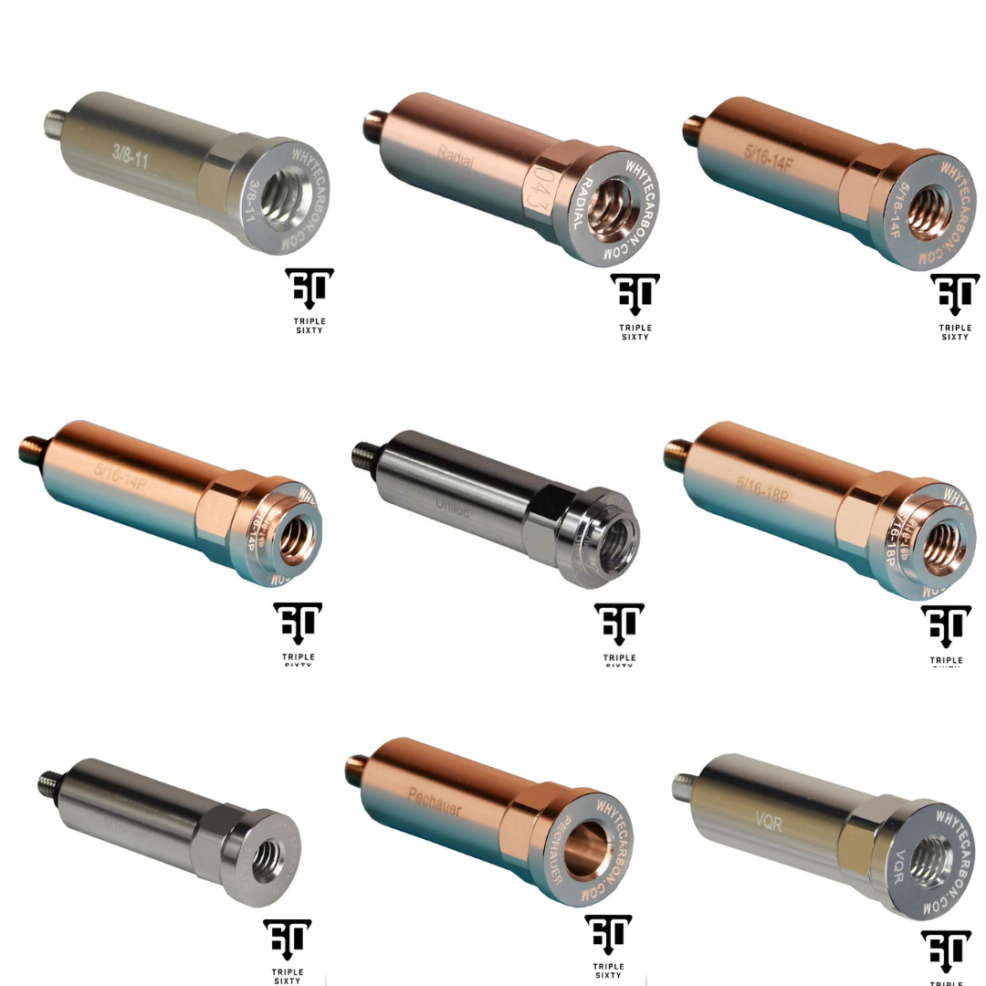 Whyte Carbon / Triple 60 QUICK CHANGE Cue Shaft ADAPTERS - Choose