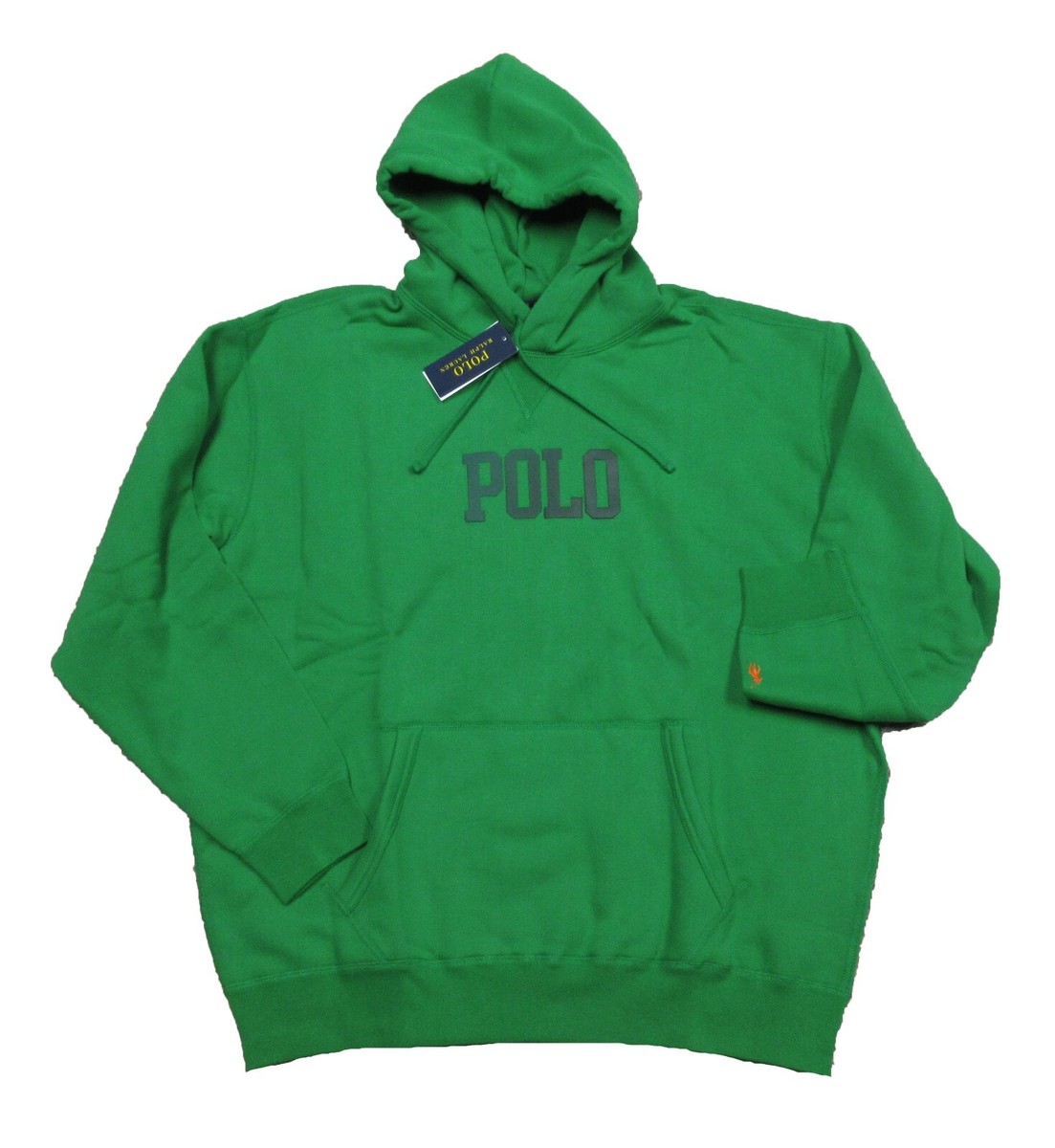 Polo Ralph Lauren Men's Cruise Green Raised Logo Print The Big Fit