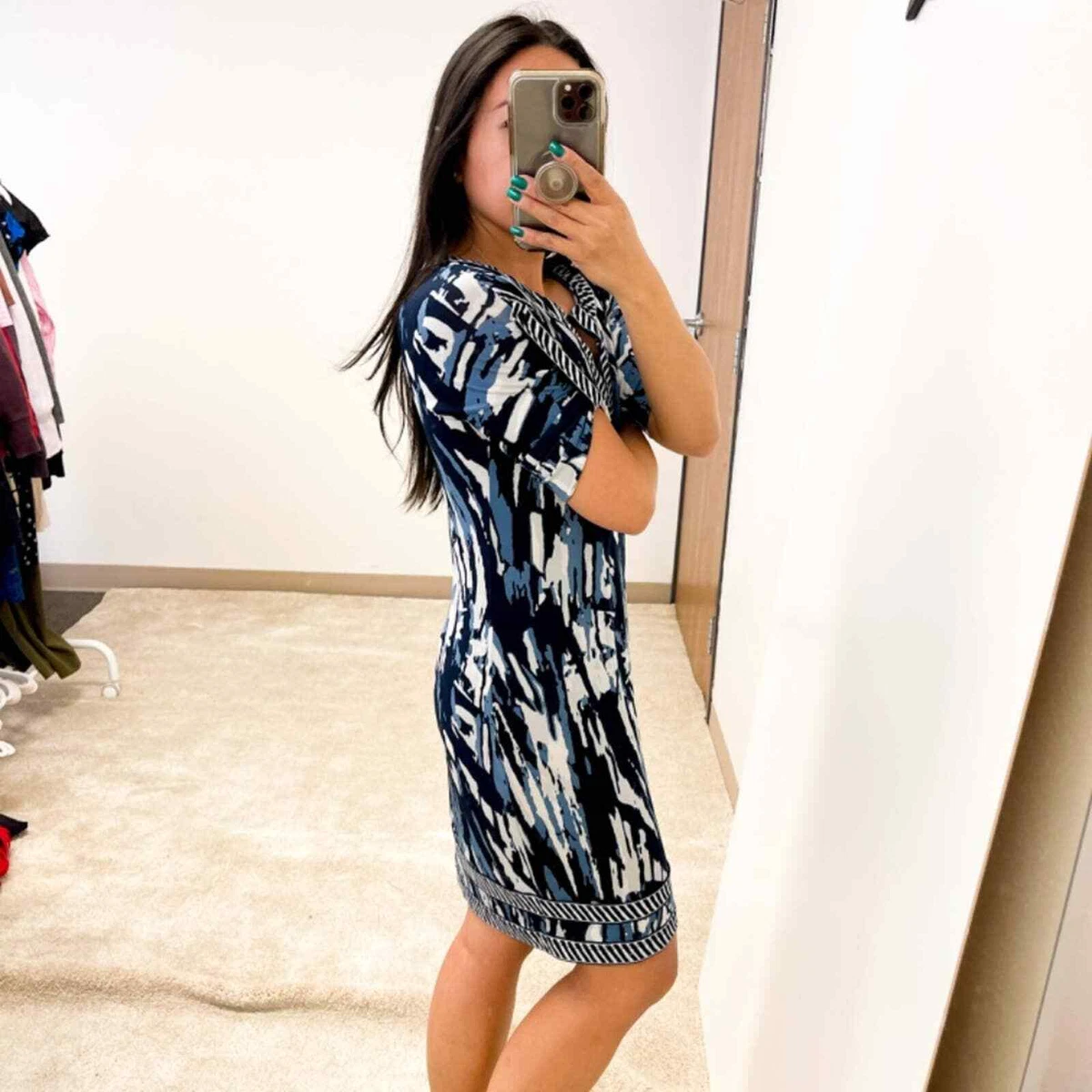 Bcbgmaxazria shift best sale dress