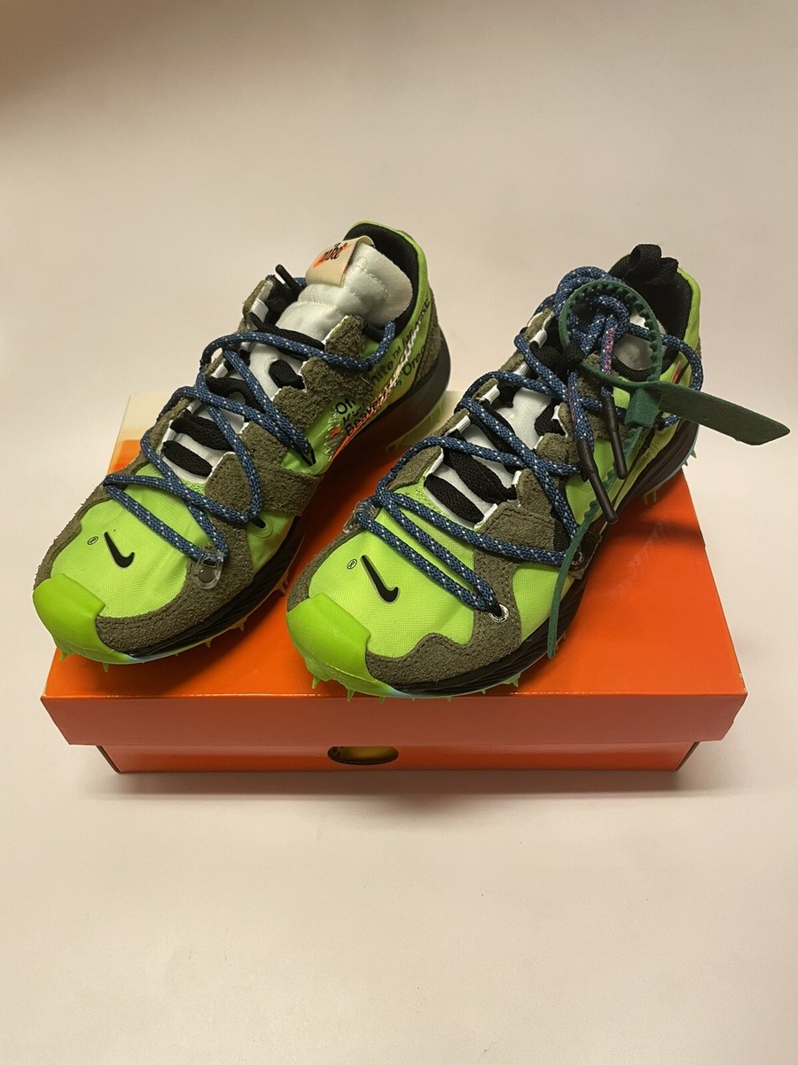 Nike x OFF-WHITE Zoom Terra Kiger 5 Electric Green CD8179  display picture 3