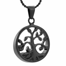 Tree of Life Urn Necklaces for Ashes of Loved Ones Cremation Jewelry for Women