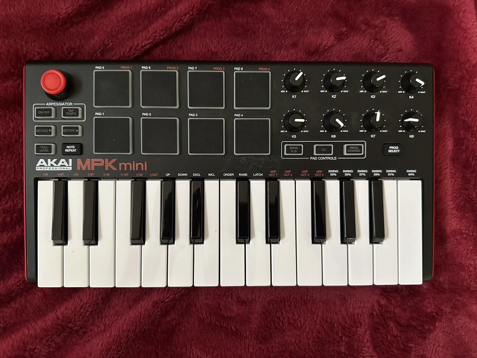 AKAI Professional MPK Mini Mk2 25-key Portable Keyboard and MIDI Controller