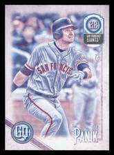 2018 Topps Gypsy Queen #175 Joe Panik Missing Black Plate 1