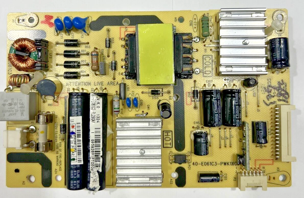 Carte D'alimentation Pour TV Thomson 40FZ5243 - Réf 40-EL3910-PWF1XG - Testée Fonctionnelle