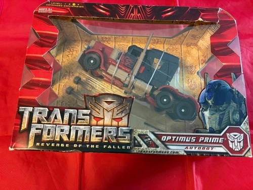 OPTIMUS PRIME MOVIE REVENGE OF THE FALLEN ROTF VOYAGER TRANSFORMERS FIGURE NEW