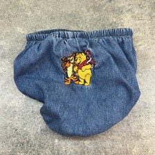 Vintage Disney Denim Bloomers 6 Months Winnie The Pooh Tigger Piglet
