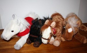 Wells Fargo Legendary Ponies Plush Lot 4 Collection
