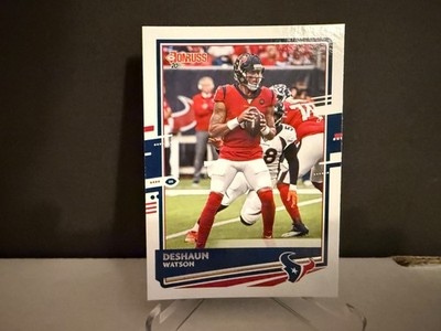 2020 NFL Panini Donruss Football Deshaun Watson #111 Red D Photo Variation Card