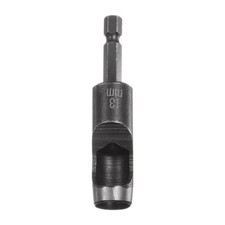 Leather Hollow Punch 1/4 Hex Shank for Drills, 13mm Dia Rotary Hole Punch
