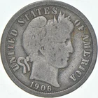 1906-O Barber Dime — photo from another recent sale