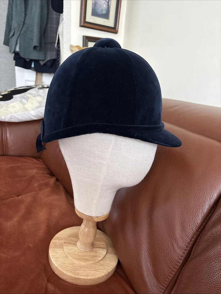 Charles Owen Beagler Navy Samthut (56)67/8 Tadelloser Zustand