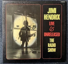 JIMI HENDRIX Live & Unreleased The Radio Show 5LP Vinyl box set RARE Unplayed NM