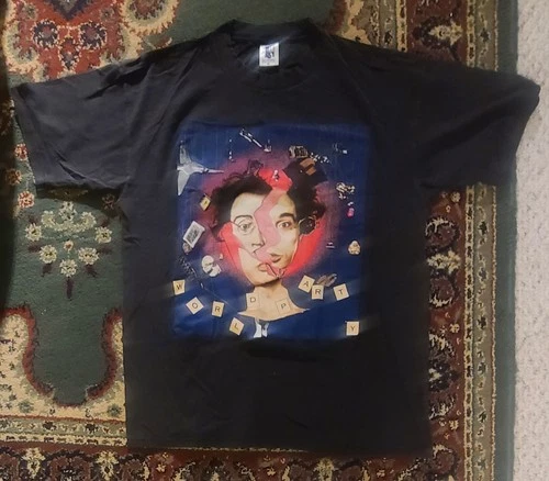 World Party "Bang! World Tour " Concert T-Shirt 1990s vintage concert t-shirt, vintage, size XL, single stitch, B+ condition