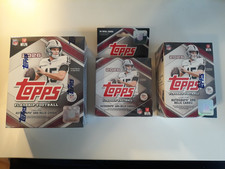 2026 Topps Flagship Football Factory Sealed Box Lot ( 3 ) Mega,Blaster,Hanger