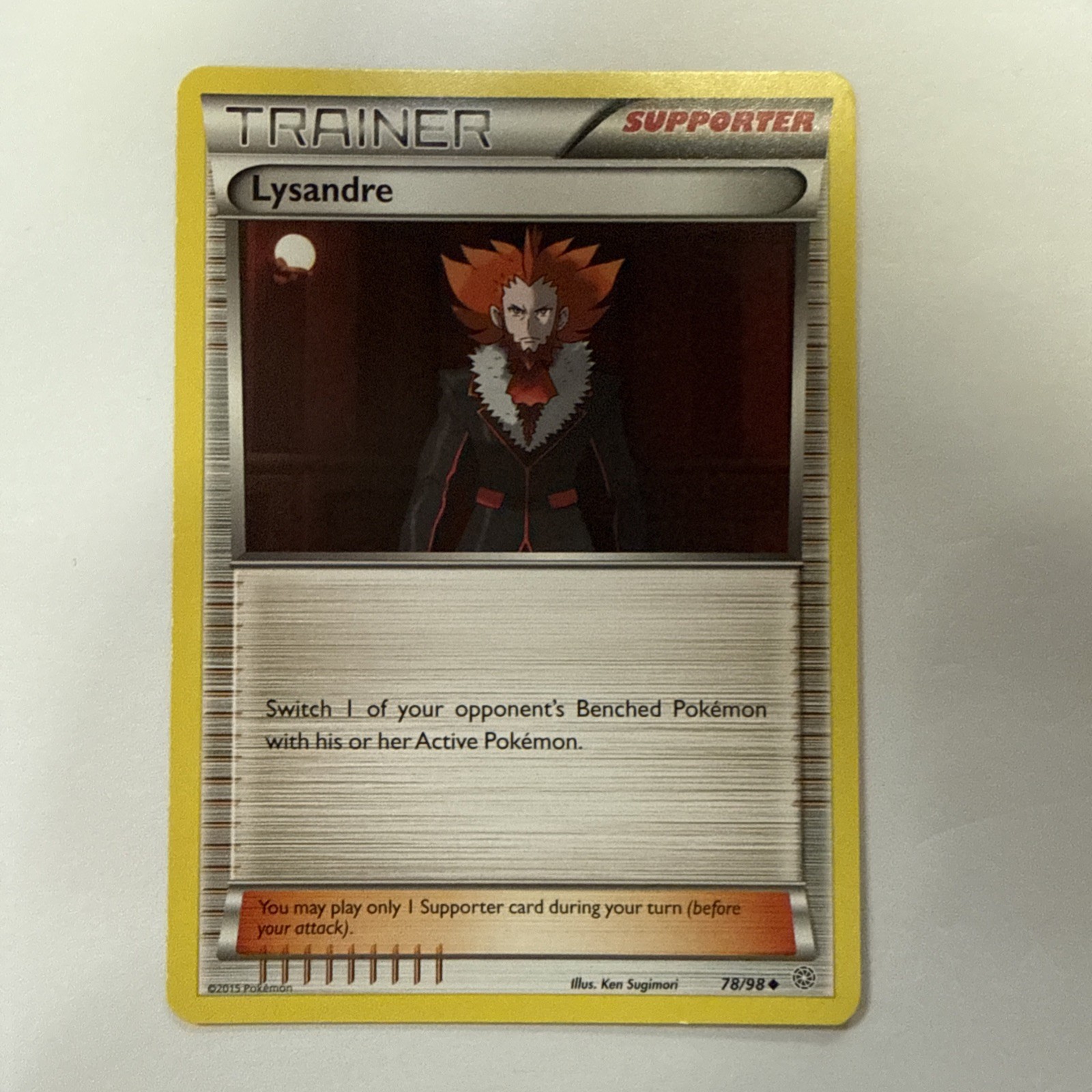 Pokemon TCG - Lysandre - Ancient Origins - 78/98 - LP