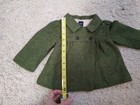 BABY GAP GIRLS 2012 Fall Tweedy Moss Dbl Breasted Coat Jacket 6-12 Months — photo 3
