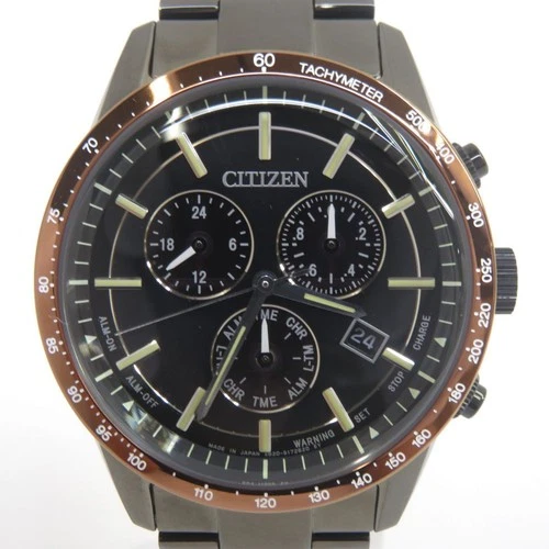 Citizen BL5495-72E Eco-Drive Chronograph Solar Watch Men’s Used Stainless Steel - Picture 2 of 8