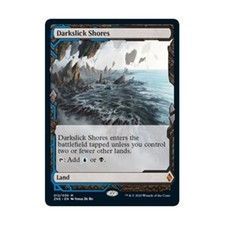 WotC MtG Zendikar Rising Expeditions Darkslick Shores (MR) NM