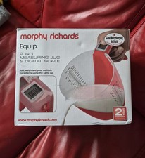 Image of Morphy Richards 'Equip' 2 in 1 Measuring Jug, Digital Scale, new, boxed