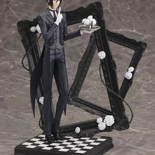 Black Butler Sebastian·Michaelis Figure Model 25cm Decorative Statue Toy Gifts - Image 3 of 4