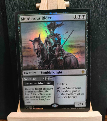 Murderous Rider FOIL - Throne of Eldraine - Rare - NM/LP (siehe Bilder) MTG